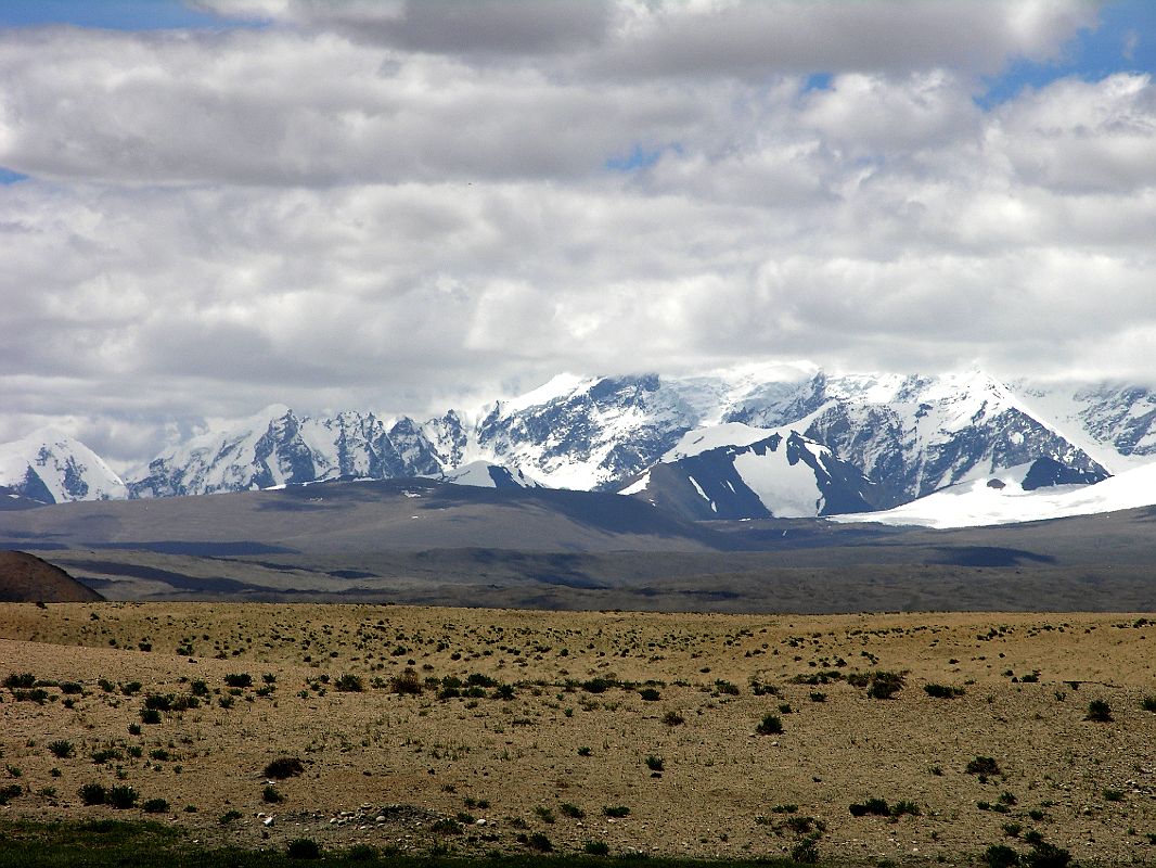 Tibet Kailash 03 Nyalam to Peiku Tso 10 Shishapangma From Lake Peiku